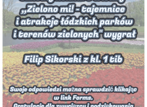 WYNIKI KOKURSU ZIELONO MI! WYNIKI KOKURSU ZIELONO MI!
